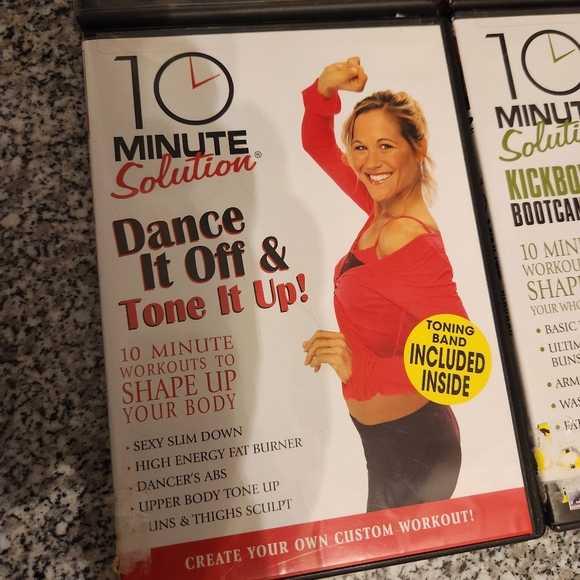 4 DVDs of 10 Minute Solution Workouts to Shape Your Body Anchor Bay - Picture 4 of 10
